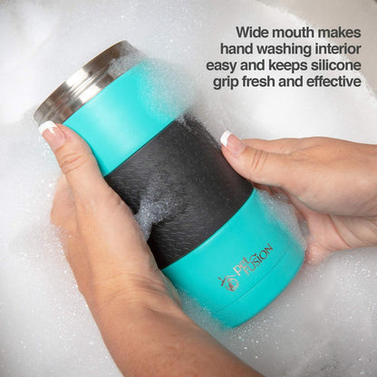 Portable Insulated Dog Water Bottle and Dispenser - 22 oz Stainless Steel Travel Companion for Optimal Temperature Maintenance